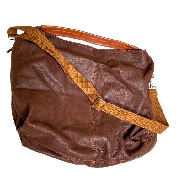 Le Torri Handbags - LE TORRI Brown Leather Purse Shoulder Bag Made in Italy NWOT